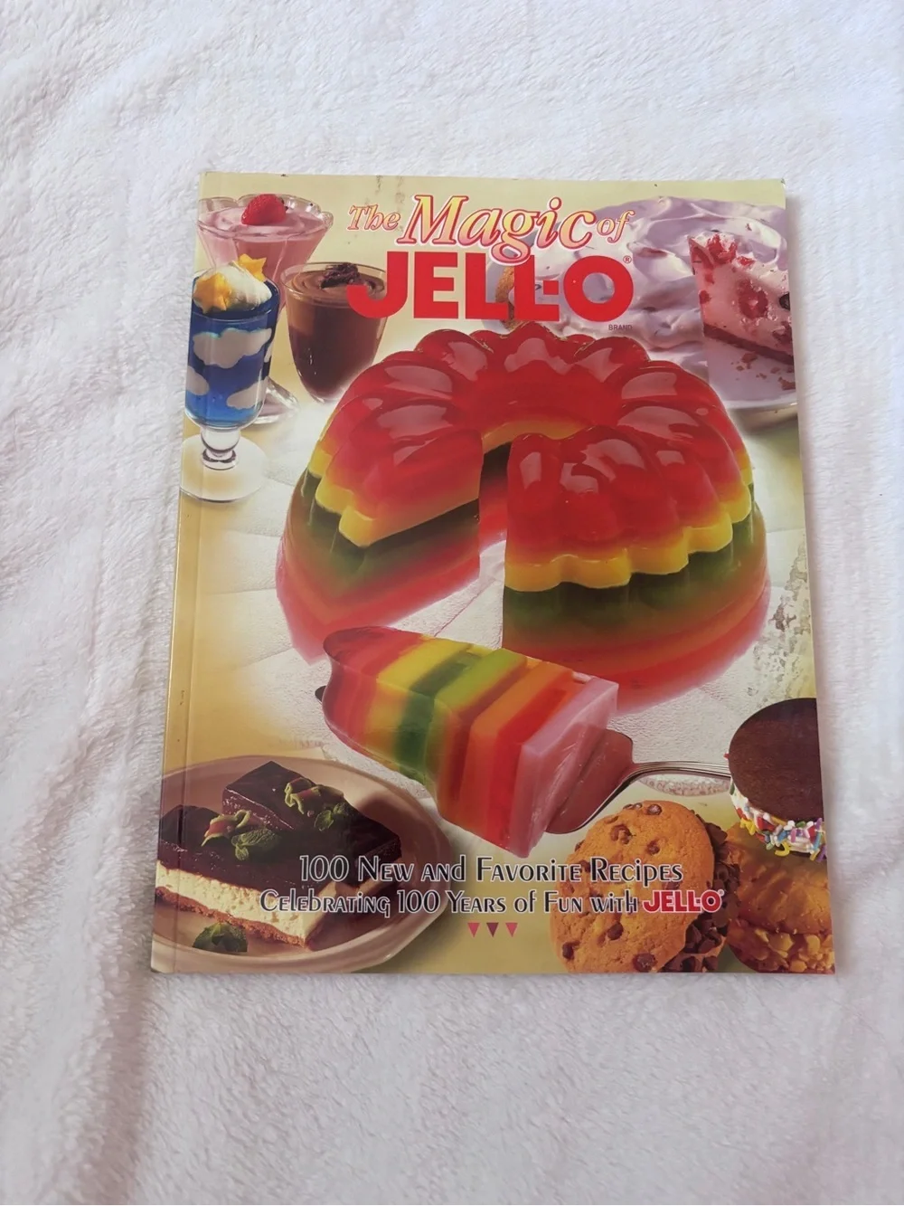 Vintage Cookbook Bundle Lot of 4 Jell-O Weight Watchers Sunset Litton